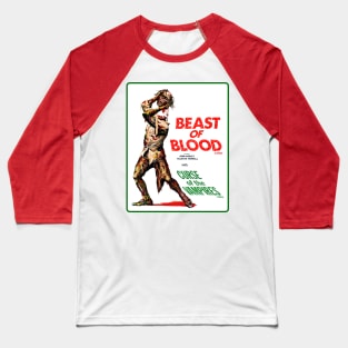 Beast of Blood (1971) Baseball T-Shirt